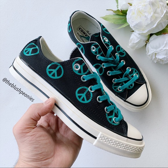 Converse Shoes - Converse Chuck Taylor All Star Low Peace Sign NWT